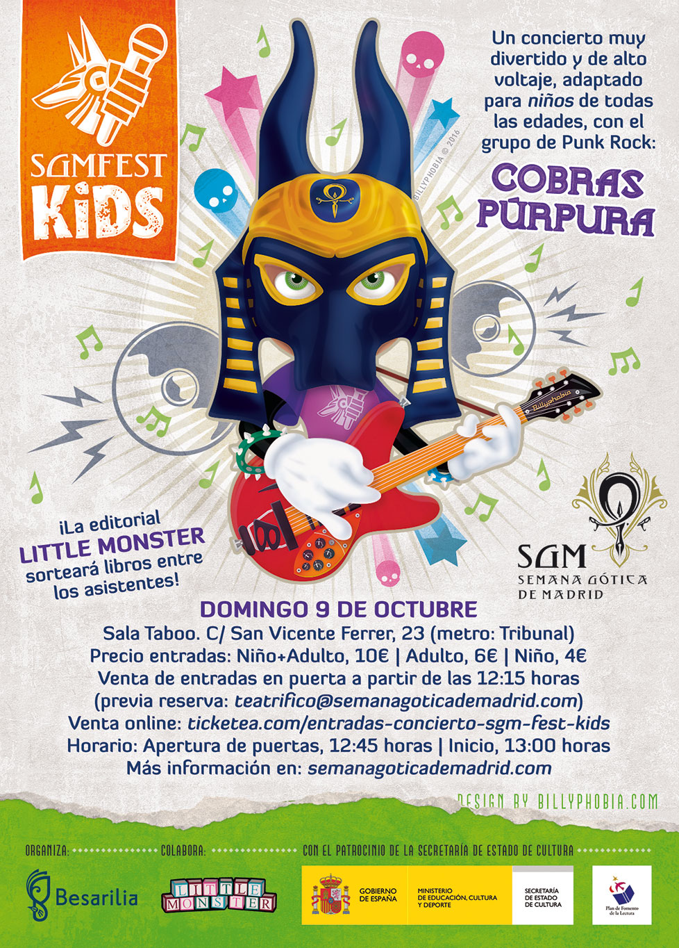 II SGM FEST KIDS - Semana Gótica de Madrid 2016