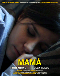 Cartel del cortometraje Mamá